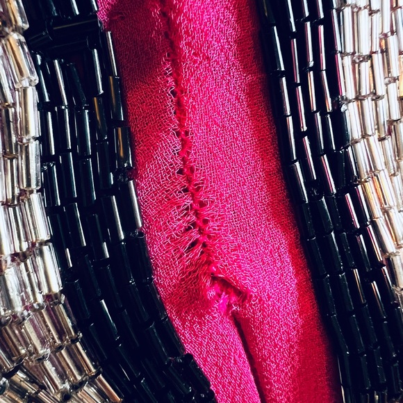 Barron Duquette  Top Size Small 100% silk zip closure amazing quality - Picture 16 of 16